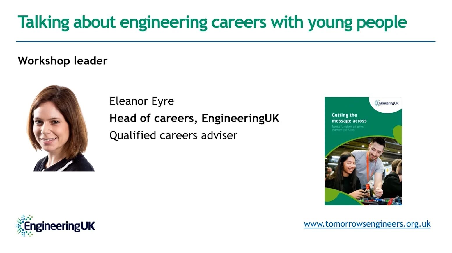 Eleanors Webinar Screenshot